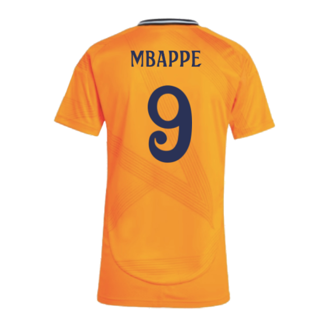2024-2025 Real Madrid Away Shirt (Womens) (Mbappe 9)-Vantage Point Soccer