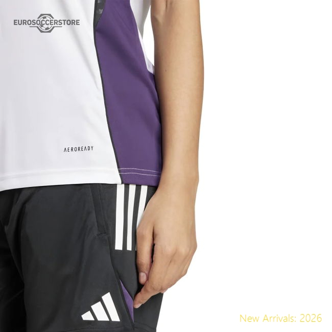 2025-2026 Man Utd Training Jersey (White) - Womens-Vantage Point Soccer