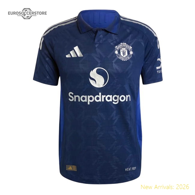 2024-2025 Man Utd Authentic Away Shirt (Mainoo 37)-Vantage Point Soccer