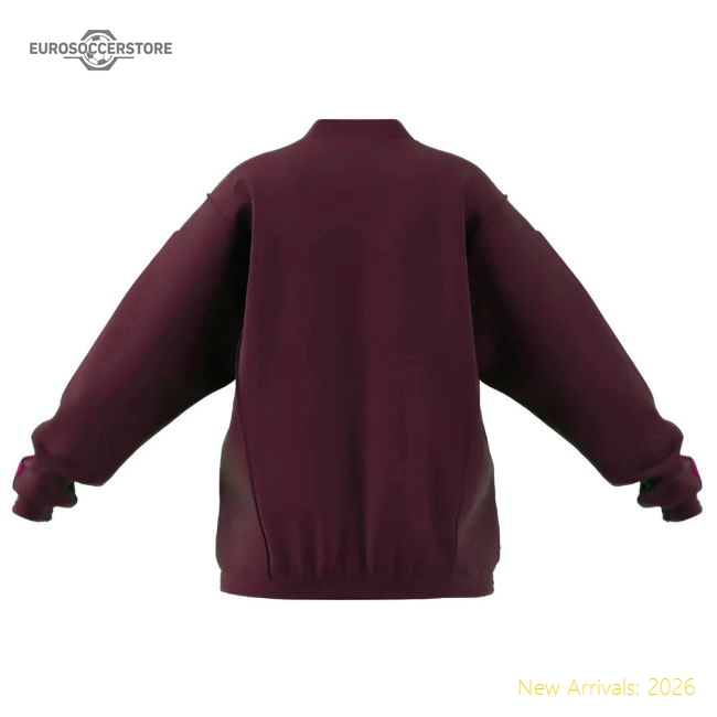 2023-2024 Spain Presentation Jacket (Maroon) - Ladies-Vantage Point Soccer