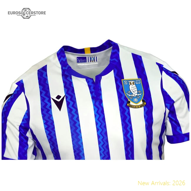 2024-2025 Sheffield Wednesday Home Shirt (Kids)-Vantage Point Soccer