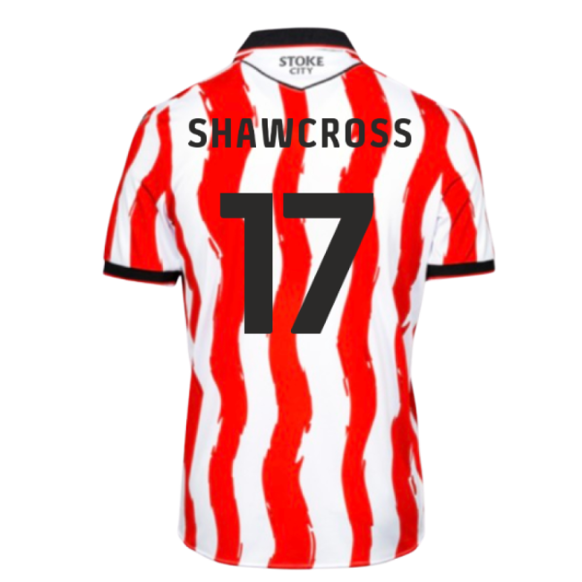 2025-2026 Stoke City Home Shirt (Shawcross 17)-Vantage Point Soccer