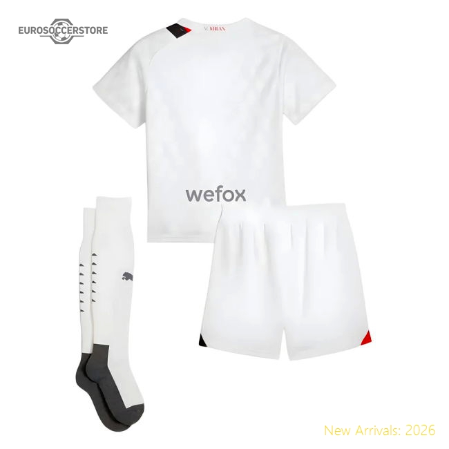 2023-2024 AC Milan Away Mini Kit-Vantage Point Soccer