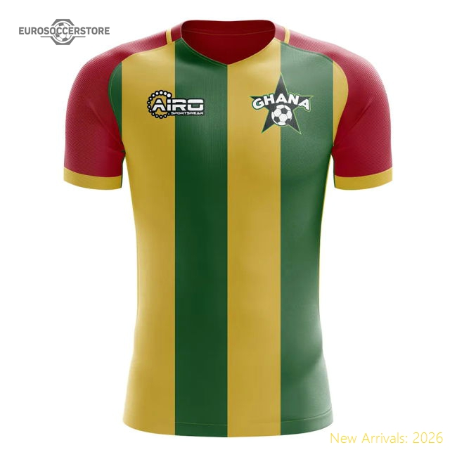 2025-2026 Ghana Training Concept Football Shirt-Vantage Point Soccer