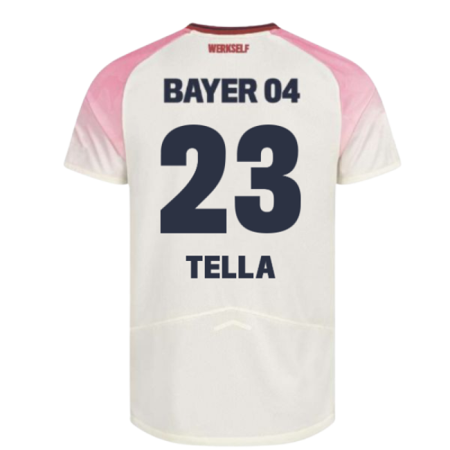 2025-2026 Bayer Leverkusen Away Shirt (Tella 23)-Vantage Point Soccer