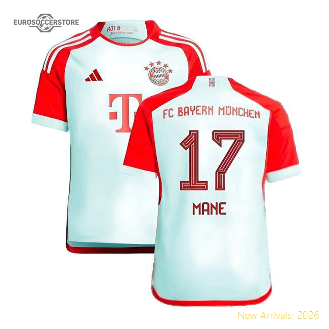 2023-2024 Bayern Munich Home Shirt (Kids) (Mane 17)-Vantage Point Soccer