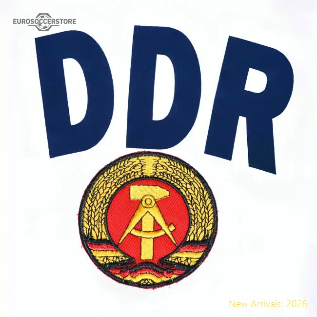 East Germany 1974 World Cup Away Retro Football Shirt-Vantage Point Soccer