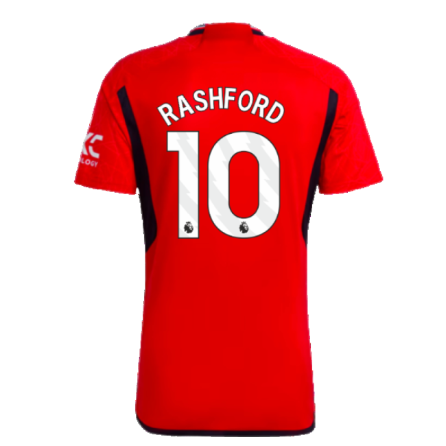 2023-2024 Man Utd Home Shirt (Rashford 10)-Vantage Point Soccer