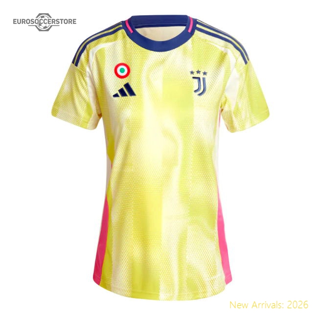 2024-2025 Juventus Away Shirt (Womens)-Vantage Point Soccer