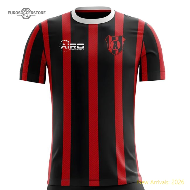 2025-2026 Liga Deportiva Alajuelense Home Concept Football Shirt - Baby-Vantage Point Soccer