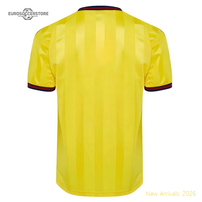 Score Draw Arsenal 1985 Centenary Away Shirt-Vantage Point Soccer