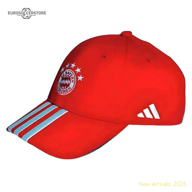 2023-2024 Bayern Munich Baseball Cap (Red)-Vantage Point Soccer