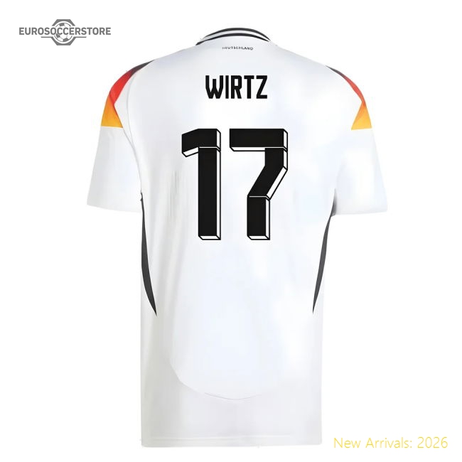 2024-2025 Germany Home Shirt (Wirtz 17)-Vantage Point Soccer