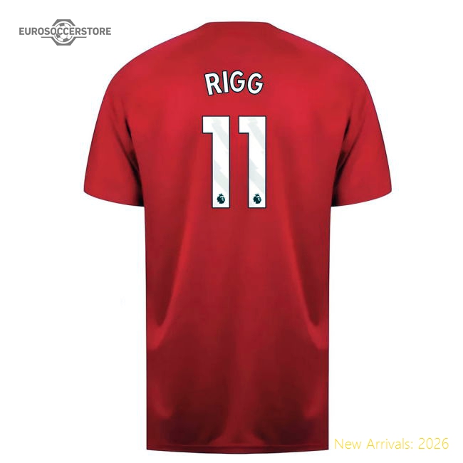 Sunderland Poly T-Shirt (Red) (Rigg 11)-Vantage Point Soccer
