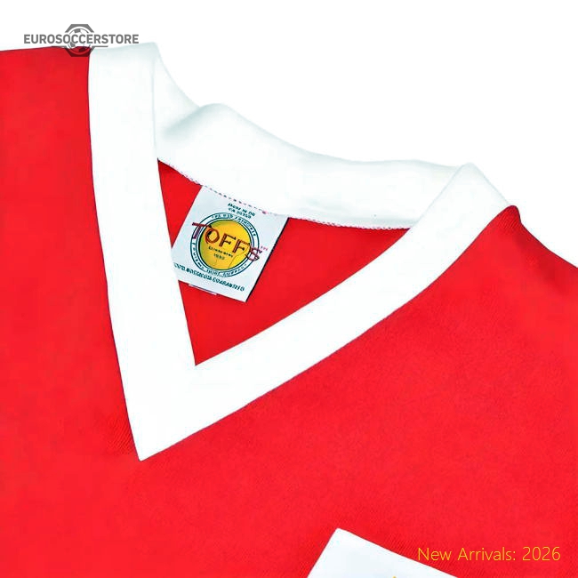 Rotherham United 1959-1960 Retro Football Shirt-Vantage Point Soccer