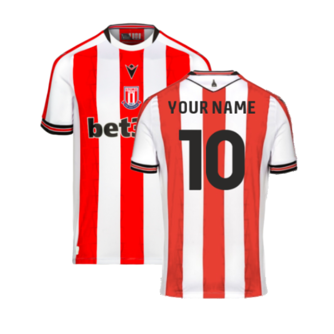 2024-2025 Stoke City Home Shirt (Your Name)-Vantage Point Soccer