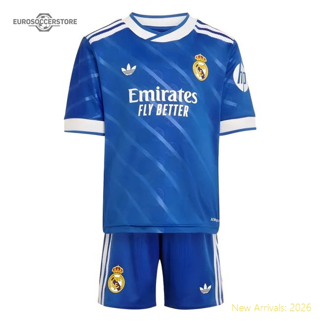 2025-2026 Real Madrid Third Youth Kit-Vantage Point Soccer