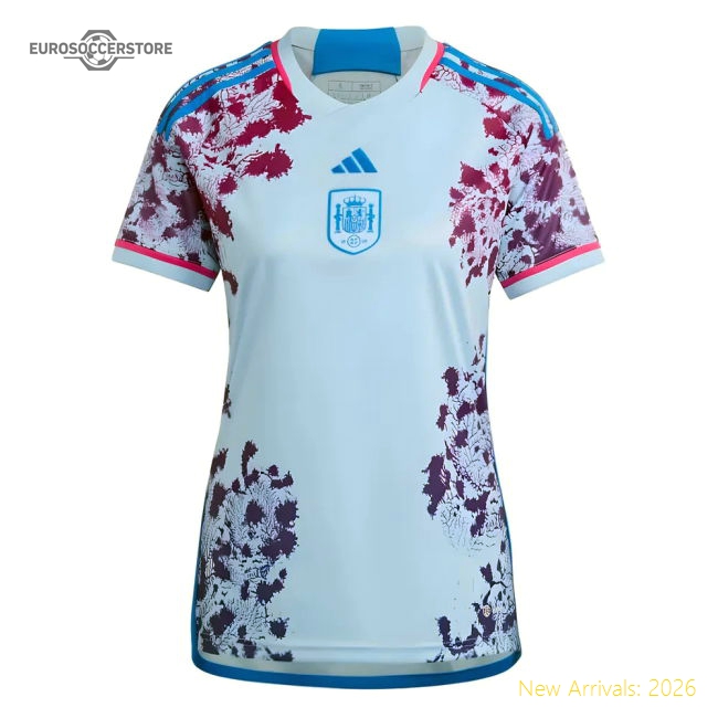 2023-2024 Spain Away Shirt (Ladies)-Vantage Point Soccer