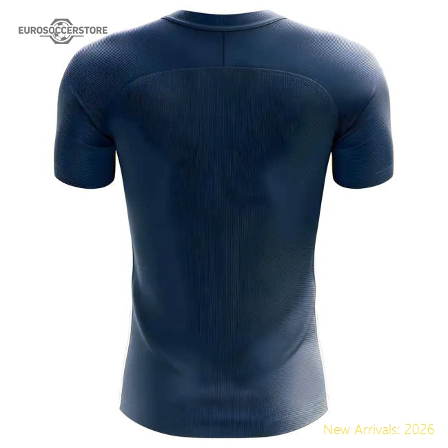 2025-2026 Sweden Flag Concept Football Shirt-Vantage Point Soccer