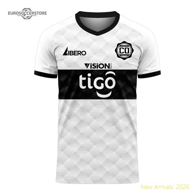 Club Olimpia 2025-2026 Home Concept Football Kit (Libero)-Vantage Point Soccer