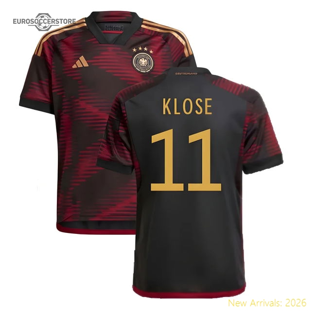 2022-2023 Germany Away Shirt (Kids) (KLOSE 11)-Vantage Point Soccer