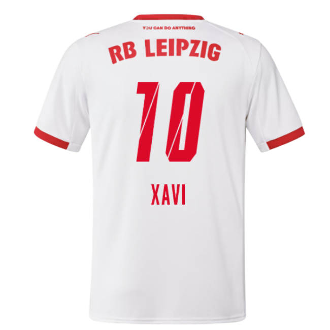 2025-2026 Red Bull Leipzig Home Shirt (Xavi 10)-Vantage Point Soccer
