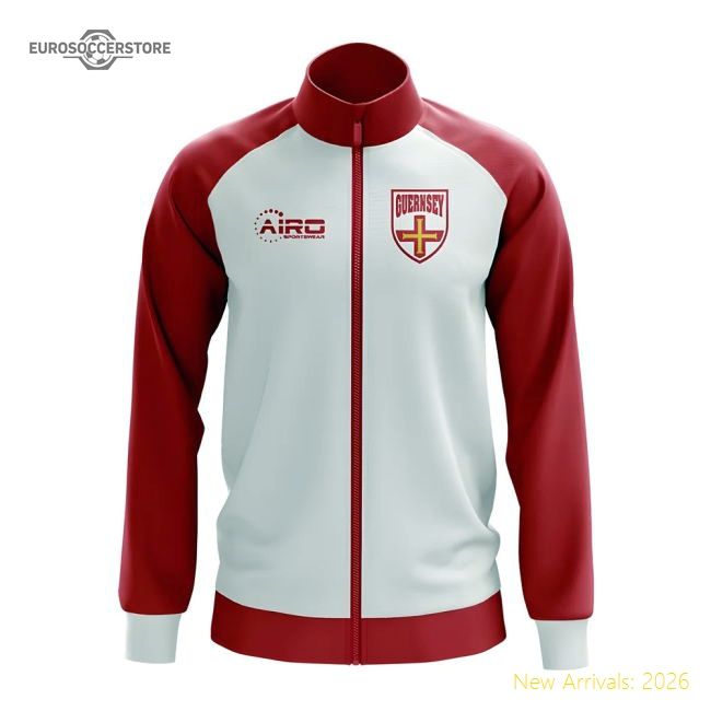 Guernsey Concept Football Track Jacket (White)-Vantage Point Soccer