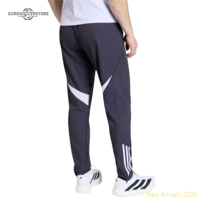 2025-2026 Man Utd Presentation Pants (Aurora Black)-Vantage Point Soccer