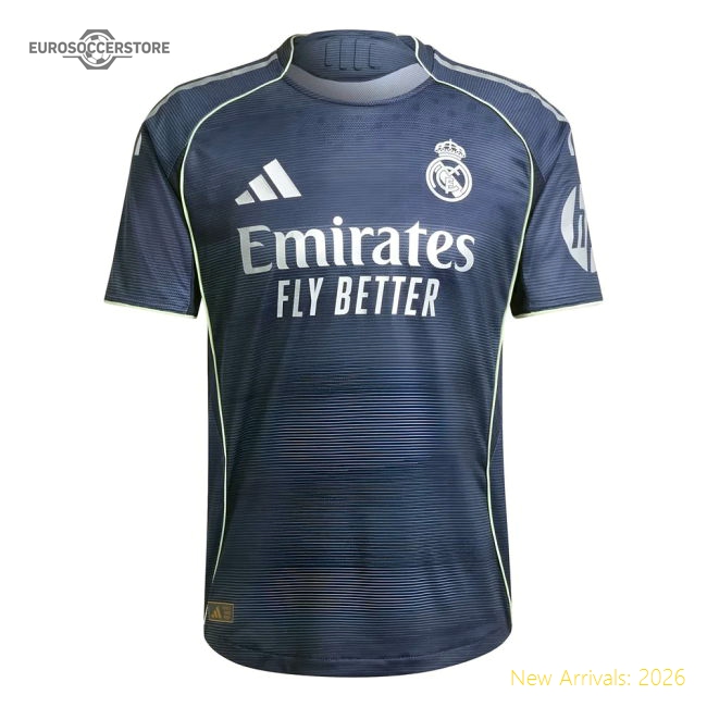 2025-2026 Real Madrid Authentic Away Shirt (Ronaldo 9)-Vantage Point Soccer