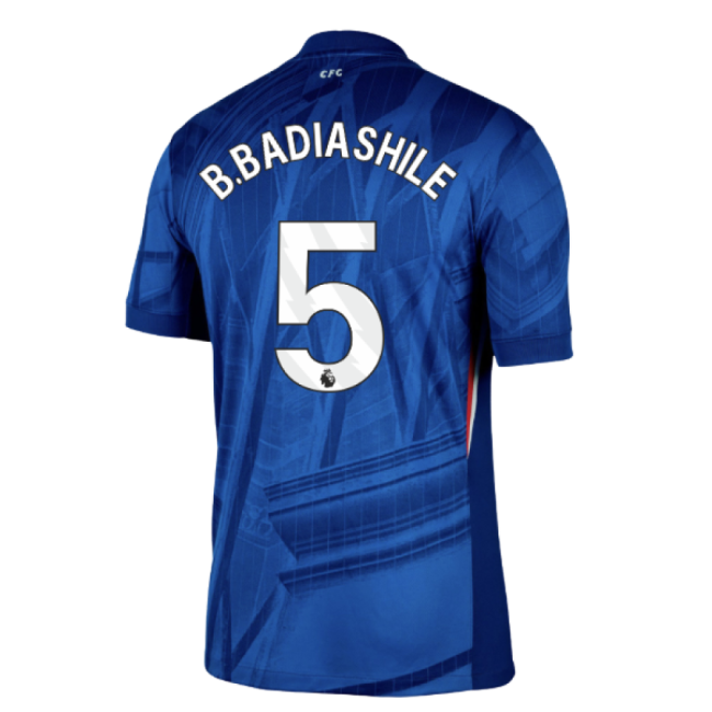 2025-2026 Chelsea Home Shirt (B.Badiashile 5)-Vantage Point Soccer