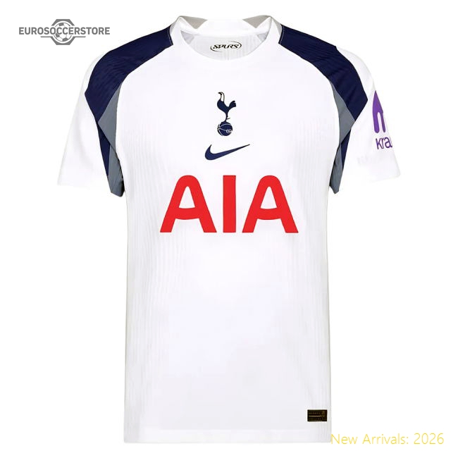 2025-2026 Tottenham Hotspur Authentic Home Shirt (Davies 33)-Vantage Point Soccer