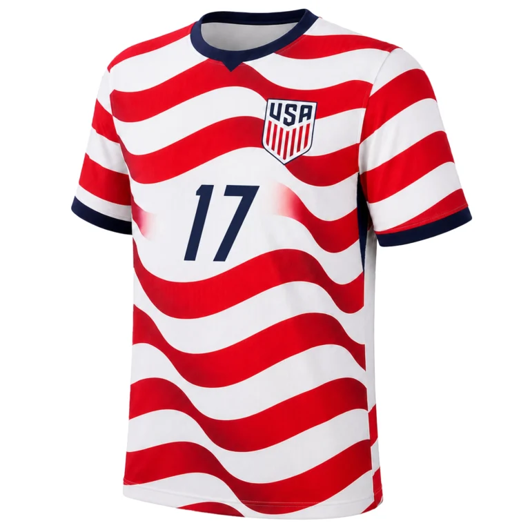 USA 2026 Home Jersey (Malik Tillman #17) - Stars & Stripes Performance Soccer Shirt