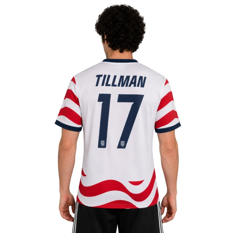 USA 2026 Home Jersey (Malik Tillman #17) - Stars & Stripes Performance Soccer Shirt