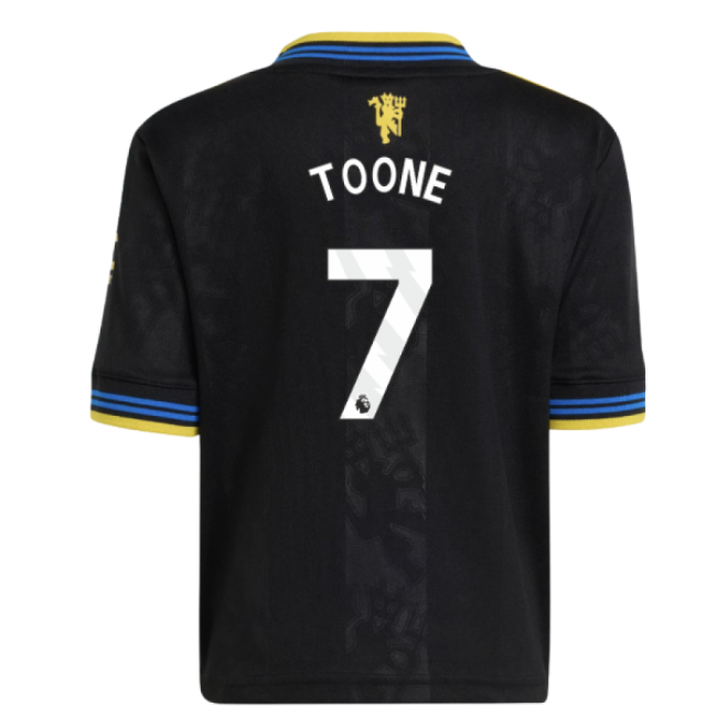 2025-2026 Manchester United Third Mini Kit (Toone 7)-Vantage Point Soccer
