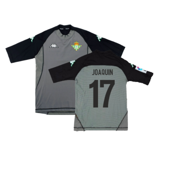 Real Betis 2004-05 3rd Shirt ((Excellent) XL) (Joaquin 17)-Vantage Point Soccer