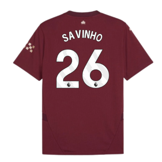 2024-2025 Man City Third Shirt (Savinho 26)-Vantage Point Soccer
