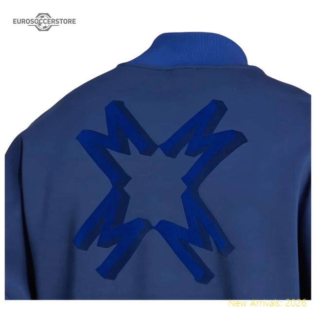2024-2025 Man Utd Seasonal Track Top (Night Indigo)-Vantage Point Soccer
