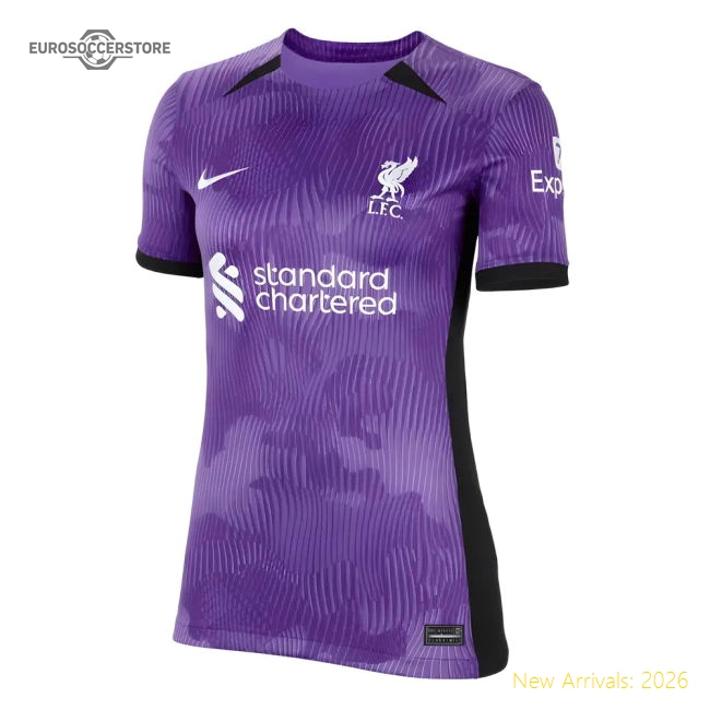 2023-2024 Liverpool Third Shirt (Womens)-Vantage Point Soccer