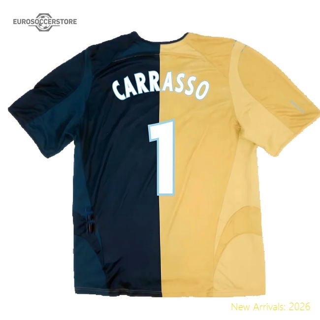 Marseille 2005-06 Third Shirt ((Excellent) L) (Carrasso 1)-Vantage Point Soccer