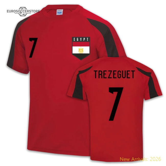 Egypt Sports Training Jersey (Mahmoud Trezeguet 7)-Vantage Point Soccer