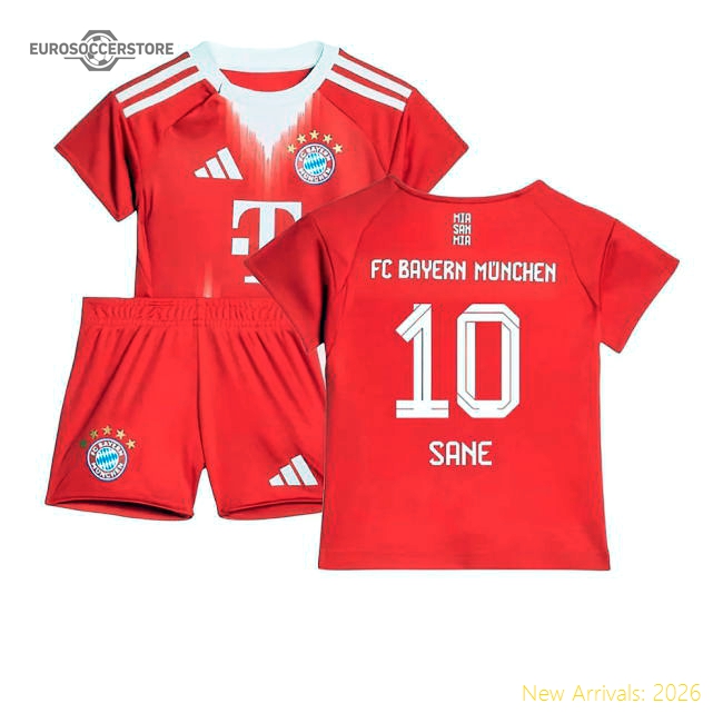 2025-2026 Bayern Munich Home Baby Kit (Sane 10)-Vantage Point Soccer