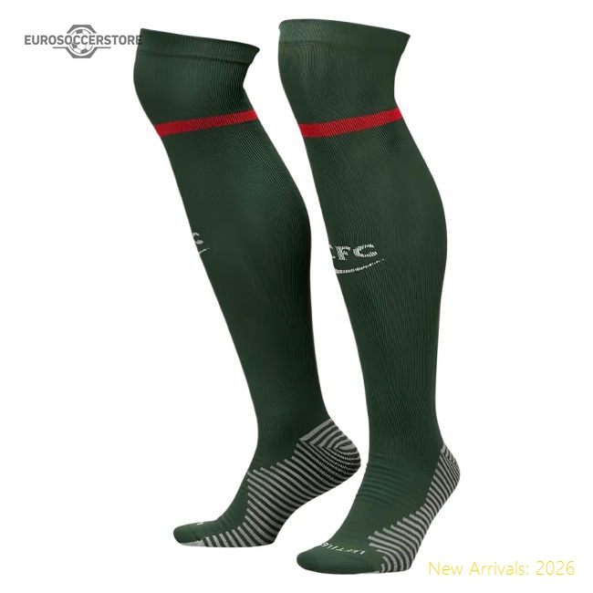 2025-2026 Chelsea Away Socks (Bottle Green)-Vantage Point Soccer