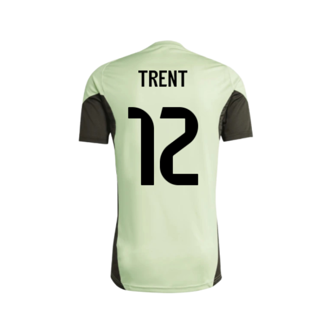 2025-2026 Real Madrid Training Tee (Almost Lime) - Kids (Trent 12)-Vantage Point Soccer