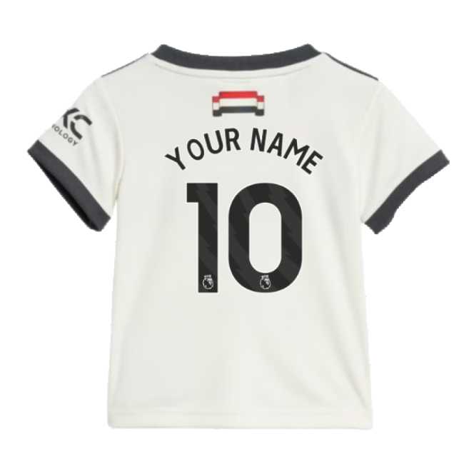 2024-2025 Man Utd Third Baby Kit (Your Name)-Vantage Point Soccer