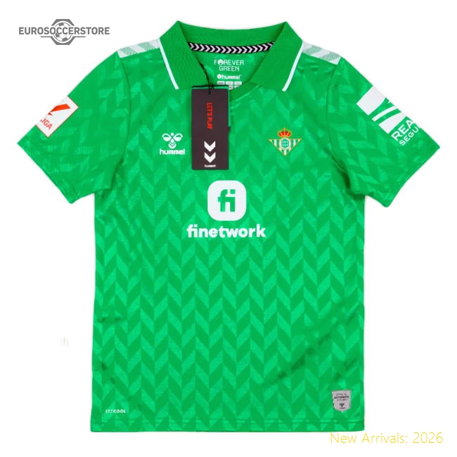 2023-2024 Real Betis Away Shirt (Kids)-Vantage Point Soccer