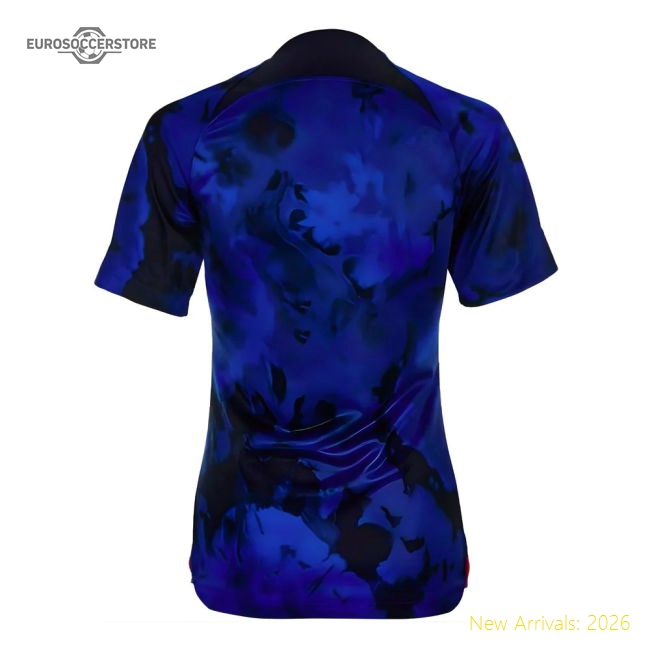 2022-2023 USA Away Football Shirt (Womens)-Vantage Point Soccer