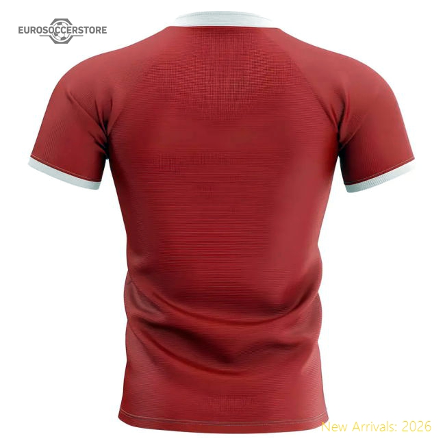 2025-2026 Japan Flag Concept Rugby Shirt - Baby-Vantage Point Soccer