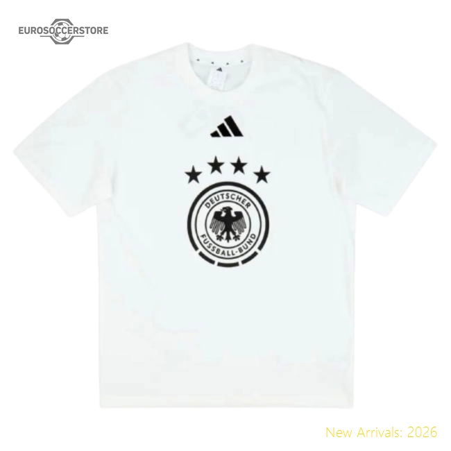 2026-2027 Germany DNA Graphic Tee (White) (Your Name)-Vantage Point Soccer