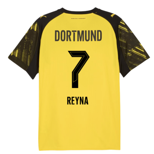 2025-2026 Borussia Dortmund Home Shirt (Reyna 7)-Vantage Point Soccer
