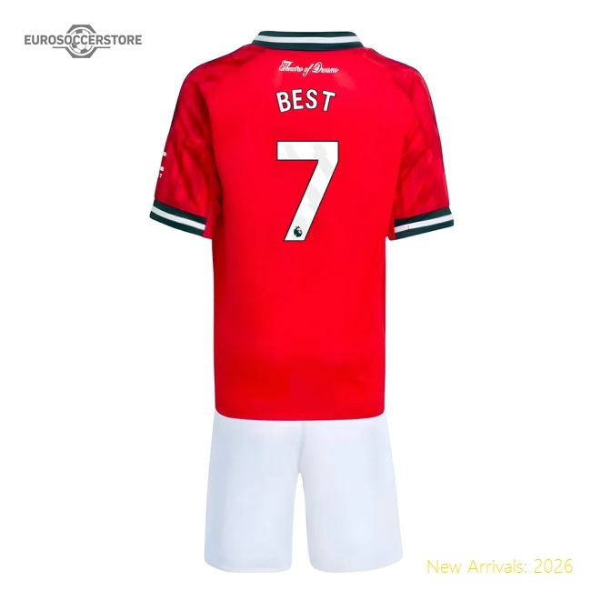 2025-2026 Man Utd Home Mini Kit (Best 7)-Vantage Point Soccer